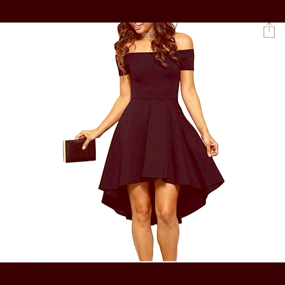 Over the shoulder dress!